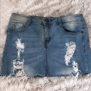 Jean Skirt